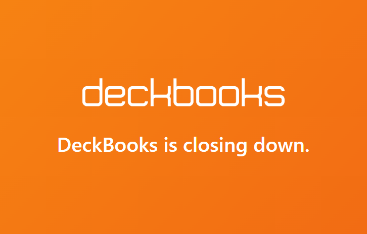 Deckbooks closing down