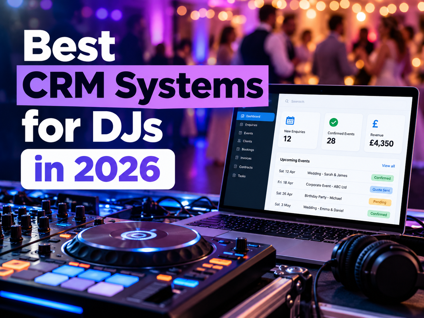 Best CRM Systems for DJs in 2026